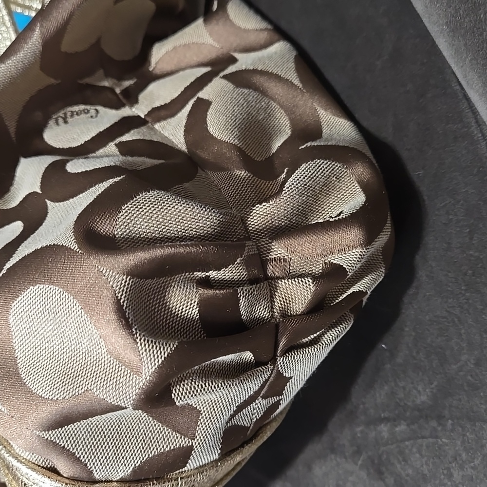 Coach Poppy Op Art Glam Tote #13826 - Picture 7 of 14